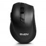 Мышь Sven RX-425W, Black, беспроводная, USB, оптическая, 600 1600 dpi, 3 кнопки,