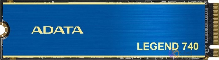 Твердотельный накопитель M.2 1Tb, ADATA LEGEND 740, PCI-E 4x, 3D TLC, 2500 2000