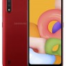 Смартфон Samsung Galaxy A01 (A015) Red, 2 NanoSim, сенсорный емкостный 5.7' (152