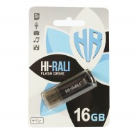 USB Флеш накопитель 16Gb Hi-Rali Stark series Black, HI-16GBSTBK