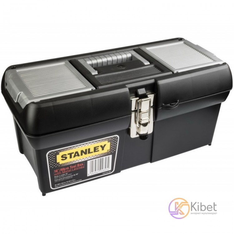 Ящик для инструмента Stanley 16', 400x209x183мм (1-94-857) металл.замки