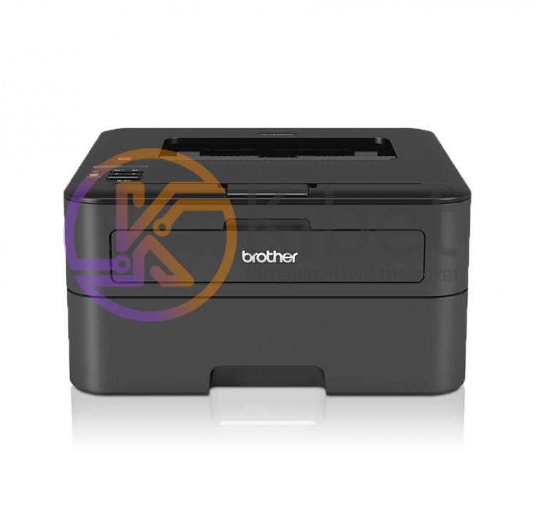 Принтер лазерный ч б A4 Brother HL-L2360DNR, Black, 600x2400 dpi, дуплекс, до 30