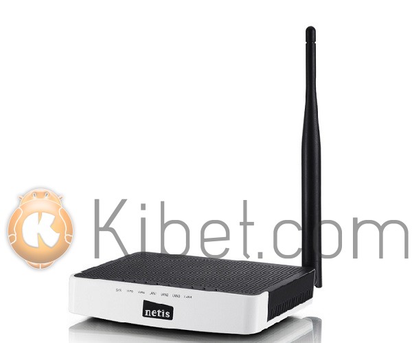 Роутер Netis WF2411 4 LAN 10 100Mb, Wi-Fi 802.11 b g n, 150Mb, antenna 5dBi