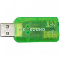 Звуковая карта USB 2.0, 5.1, OEM