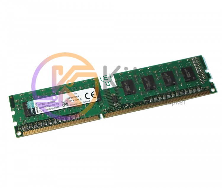 Модуль памяти 4Gb DDR3, 1333 MHz (PC3-10600), Kingston, 9-9-9-24, 1.5V (KVR13N9S