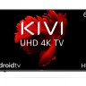 Телевизор 65' Kivi 65U710KB, 3840x2160 60Hz, SmartTV, Android, DVB-T2, HDMI, USB