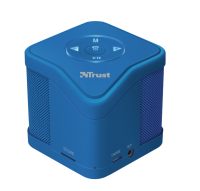Колонка портативная 1.0 Trust Muzo, Blue, 3W, Bluetooth, встроенный MP3-плеер, m