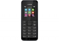 Мобильный телефон Nokia 105 Black, 1 Sim, 1,4' (128х128) TFT, no Cam, no GPS, no