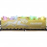 Модуль памяти 8Gb DDR4, 3000 MHz, Apacer Panther Rage RGB, Gold Silver, 16-18-18