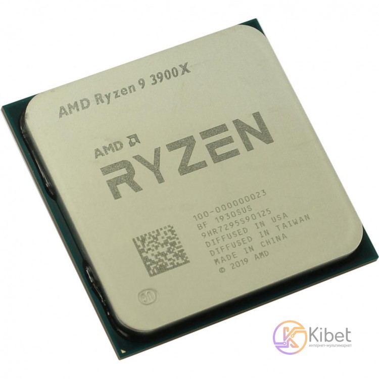 Процессор AMD (AM4) Ryzen 9 3900X, Tray, 12x3,8 GHz (Turbo Boost 4,6 GHz), L3 64