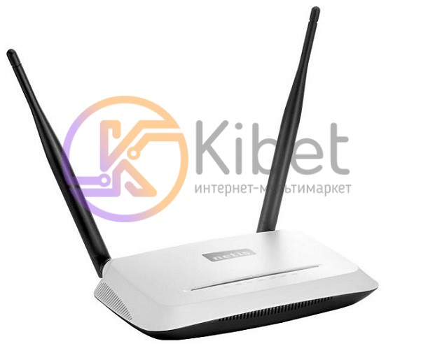 Роутер Netis WF2419, Wi-Fi 802.11b g n, до 300 Mb s, 2.4GHz, 4 LAN 10 100 Mb s,