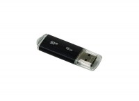 USB Флеш накопитель 16Gb Silicon Power Ultima U02 Black 10 5Mbps SP016GBUF2U