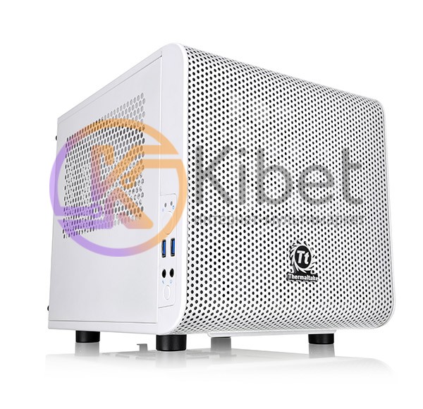 Корпус Thermaltake Core V1 Snow Edition, White, Mini Case, без БП, для Mini ITX,
