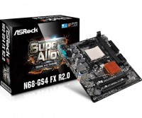 Материнская плата AM3+ (nForce 630a) ASRock N68-GS4 FX R2.0, GeForce 7025 nFor