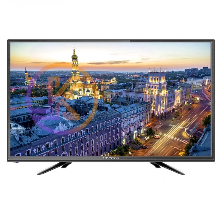 Телевизор 24' Liberton 24HE1FHDTA LED HD 1366x768 60Hz, Smart-TV, DVB-T2, HDMI,