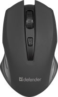 Мышь Defender Datum MM-355 Wireless, Black USB