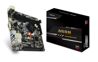 Материнская плата с процессором Biostar A68N-5600E, AMD PRO A4-3350B (4x2.0-2.4