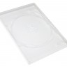 Box DVD CD (13.5 мм х 19 мм) на 1 диск, 14 mm, 1 шт, суперпрозрачный