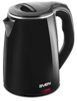 Чайник Sven KT-D1705, Black, 2200 Вт, 1.7 л, дисковый нагревательный элемент, ин