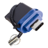 USB 3.2 Type-C Флеш накопитель 32Gb Verbatim Dual, Black Blue (49966)