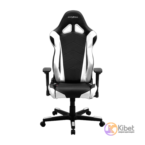 Игровое кресло DXRacer Racing OH RE0 NW Black-White (60427)