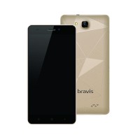 Смартфон Bravis A503 JOY Gold, 2 MiniSim, сенсорный емкостный 5' (1280x720 ) IPS