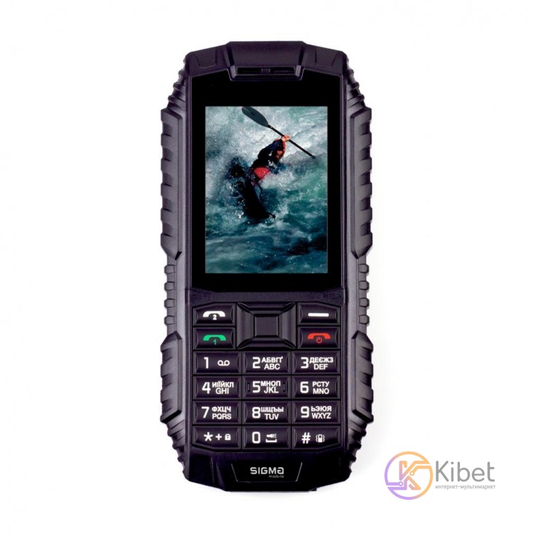 Мобильный телефон Sigma mobile X-treme DT68, Black, 2 Mini-SIM, 2.4' (240x320) T