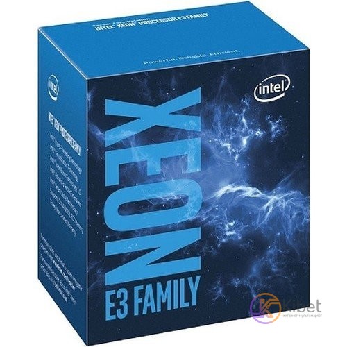 Процессор Intel Xeon (LGA1151) E3-1240 v6, Box, 4x3,7 GHz (Turbo Frequency 4,1GH