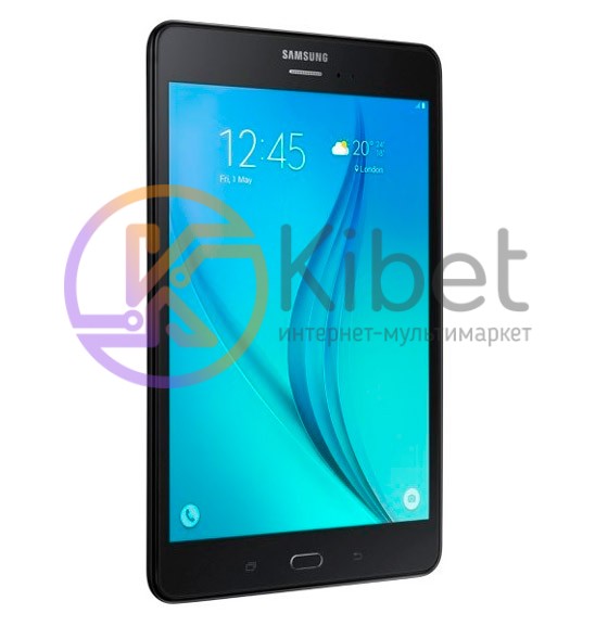 Планшетный ПК 8' Samsung Galaxy Tab A (SM-T355NZAASEK) Smoky Titanium, емкостный