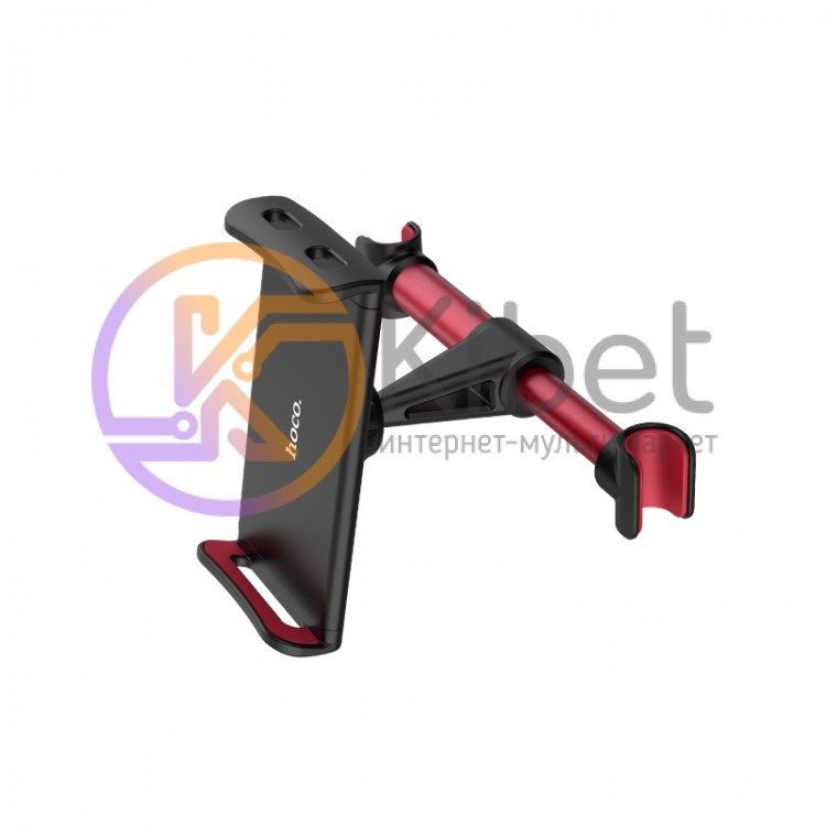 Автодержатель для телефона Hoco CA30 Easy travel series backrest holder, Black-R