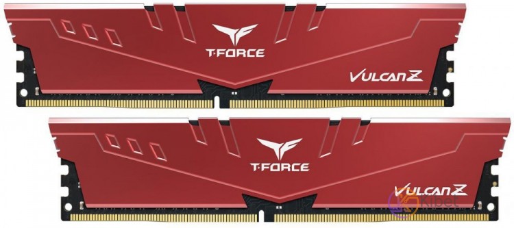 Модуль памяти 16Gb x 2 (32Gb Kit) DDR4, 3200 MHz, Team Vulcan Z, Red, 16-20-20-4