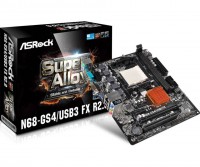 Материнская плата AM3+ (nForce 630a) ASRock N68-GS4 USB3 FX R2.0, GeForce 7025