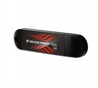 USB 3.0 Флеш накопитель 16Gb Silicon Power Blaze B10 Black 70 25Mbps SP016GB