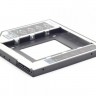 Шасси для ноутбука Gembird, Black, 12.5 мм, для SATA 2.5', алюминиевый корпус (M