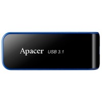 USB 3.0 Флеш накопитель 16Gb Apacer AH356, Black (AP16GAH356B-1)