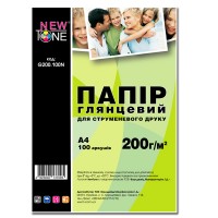 Фотобумага NewTone, глянцевая, A4, 200 г м?, 100 л (G200.100N)