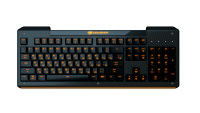 Клавиатура Cougar Aurora USB, игровая, 8 цветов подсветки