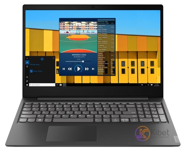 Ноутбук 15' Lenovo IdeaPad S145-15IGM (81MX0033RA) Granite Black 15.6' глянцевый