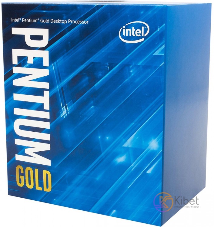Процессор Intel Pentium Gold (LGA1200) G6405, Box, 2x4.1 GHz, UHD Graphics 610 (