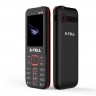 Мобильный телефон S-Tell S3-06 Red, 2 Sim, 2.4' TFT (128x160), BT, FM, Cam 0.3Mp