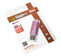 USB Флеш накопитель 32Gb DATO DS7012 Pink, (DS7012P-32G)