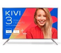 Телевизор 32' Kivi 32HB50GU LED 1366х768 60Hz, DVB-T2, HDMI, USB, Vesa (200x100)