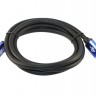 Кабель HDMI - HDMI, 2 м, Black Blue, V2.1, Atcom Premium, позолоченные коннектор