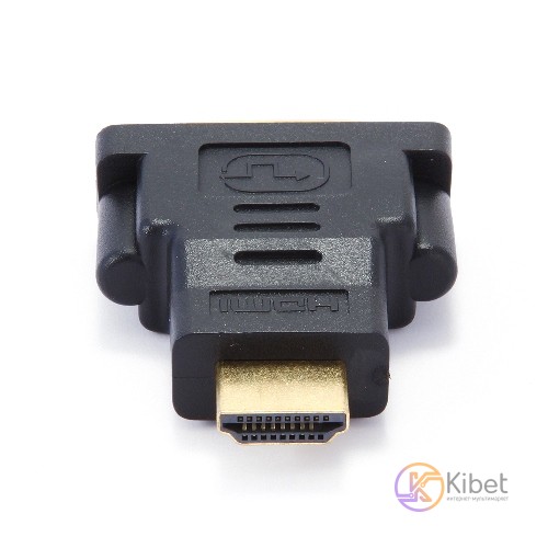 Переходник HDMI- DVI, F M Cablexpert A-HDMI-DVI-3 позол. контакты