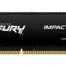 Модуль памяти SO-DIMM, DDR3, 4Gb, 1600 MHz, Kingston Fury Impact, 1.35V, CL9 (KF