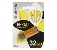 USB Флеш накопитель 32Gb Hi-Rali Stark series Gold, HI-32GBSTGD