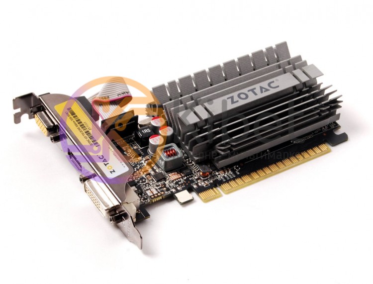 Видеокарта GeForce GT730, Zotac, Zone Edition, 2Gb GDDR3, 64-bit, VGA DVI HDMI,
