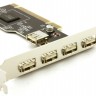 Контроллер PCI - USB 2.0 (4 + 1 Порт) NEC