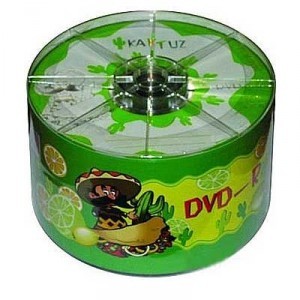 Диск DVD-R 50 Kaktuz, 4.7Gb, 16x, Bulk Box