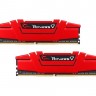 Модуль памяти 8Gb x 2 (16Gb Kit) DDR4, 2666 MHz, G.Skill Ripjaws V, Red, 15-15-1